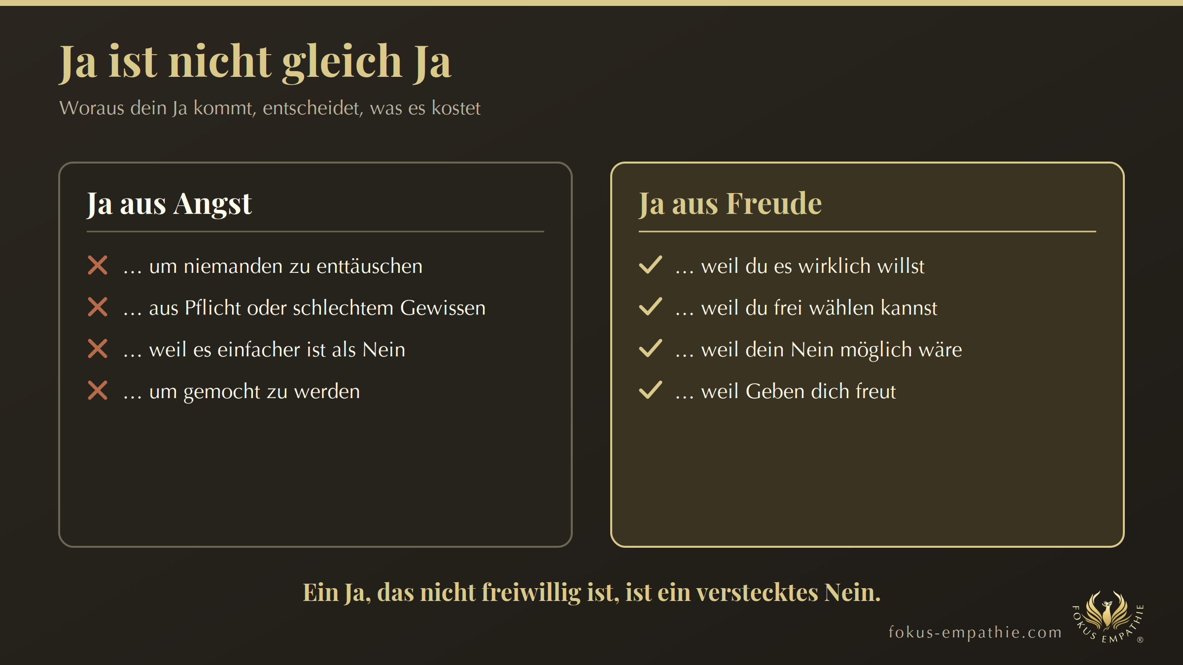People Pleasing: Ja ist nicht gleich Ja